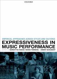 Expressiveness in music performance