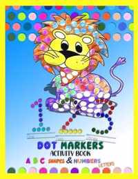 Dot Markers Activity Book ABC Shapes and Numbers