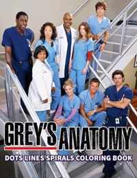 Grey's Anatomy Dots Lines Spirals Coloring Book