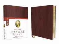 Amplified Holy Bible, XL Edition, Leathersoft, Burgundy