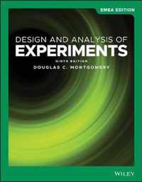 Design and Analysis of Experiments