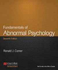 Fundamentals of Abnormal Psychology