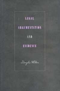 Legal Argumentation and Evidence