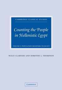 Counting the People in Hellenistic Egypt