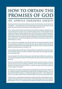 How to Obtain the Promises of God