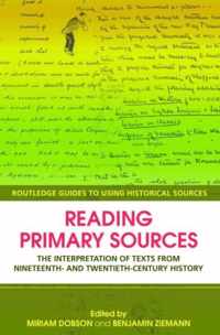 Reading Primary Sources