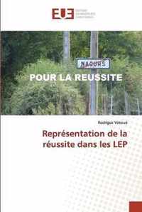 Representation de la reussite dans les LEP