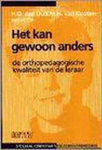 Het kan gewoon anders dr 1