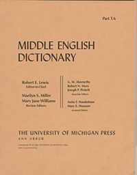 Middle English Dictionary