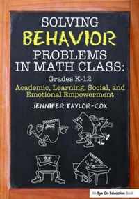 Solving Behavior Problems in Math Class