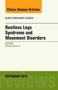 Restless Legs Syndrome and Movement Disorders, An Issue of Sleep Medicine Clinics