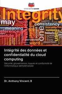 Integrite des donnees et confidentialite du cloud computing