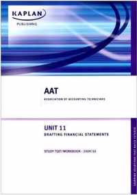 Unit 11 Drafting Financial Statements - Study Text / Workbook