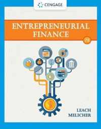 Entrepreneurial Finance