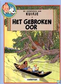 Kuifje dubbelalbum hardcover Het gebroken oor / Cokes in voorraad