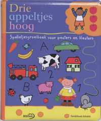 Drie appeltjes hoog