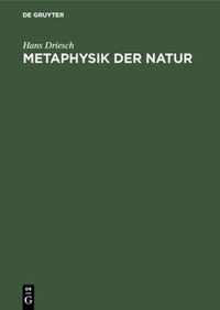 Metaphysik Der Natur