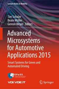 Advanced Microsystems for Automotive Applications 2015