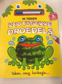 Ik teken knotsgekke droedels - Kikker