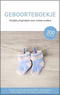 Geboorteboekje jongen - Vrolijke uitspraken voor trotse ouders - Cadeau - Geboorte zoon - Citaten