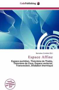 Espace Affine