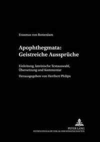 Apophthegmata: Geistreiche Aussprüche