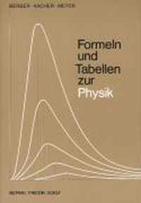 Formeln und Tabellen zur Physik