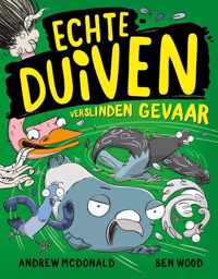 Echte duiven 2 -   Echte Duiven verslinden gevaar