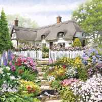 Country Cottage 1000 Piece Jigsaw