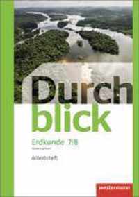 Durchblick Erdkunde 7 / 8. Arbeitsheft. Differenzierende Ausgabe. Oberschulen. Niedersachsen