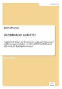 Einzelabschluss nach IFRS?