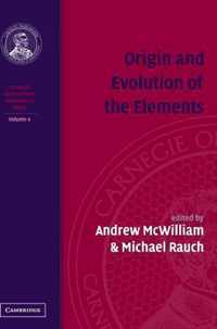 Origin and Evolution of the Elements