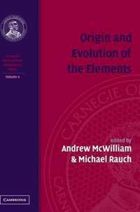 Origin and Evolution of the Elements