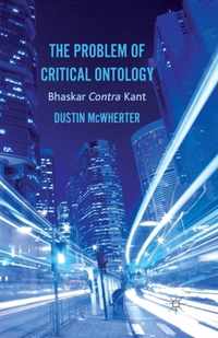 The Problem of Critical Ontology