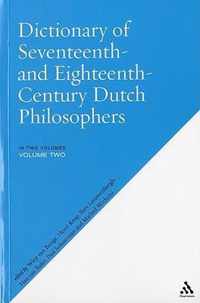 Dictionary of Seventeenth and Eighteenth-Century Dutch Philosophers