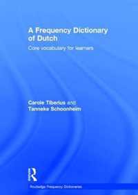 A Frequency Dictionary of Dutch