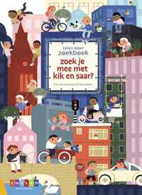 Leren lezen zoekboek  -   zoek je mee met kik en saar?