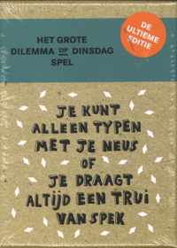 Het Grote Dilemma op Dinsdag-Spel: De Ultieme Editie - Dilemma Op Dinsdag - Paperback (9789063696269)