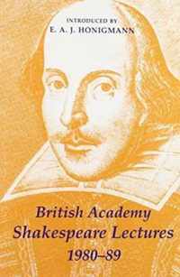 British Academy Shakespeare Lectures 1980-89