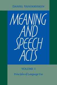 Meaning and Speech Acts