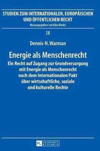 Energie als Menschenrecht