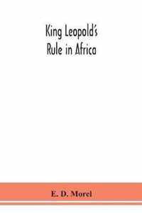 King Leopold's rule in Africa