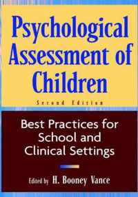 Psychological Assessment Of Children