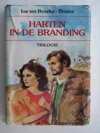 Harten in de branding