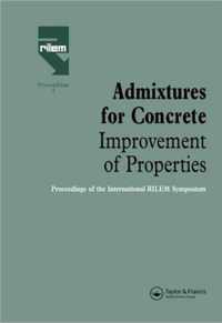 Admixtures for Concrete - Improvement of Properties