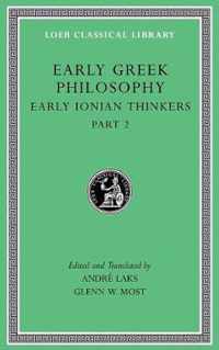 Early Greek Philosophy