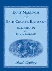 Early Marriages in Bath County, Kentucky