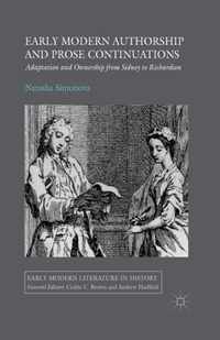 Early Modern Authorship and Prose Continuations