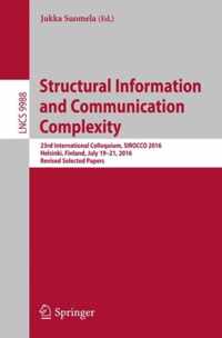 Structural Information and Communication Complexity