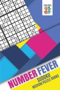 Number Fever Sudoku Medium Puzzle Books